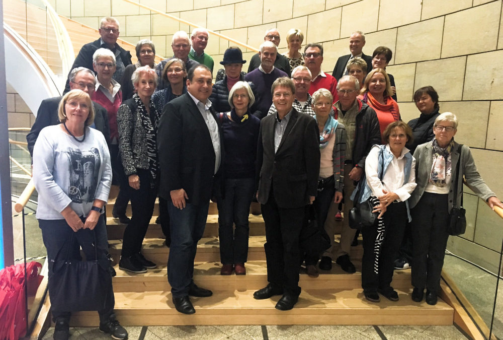 Besuch des Landtages in Düsseldorf