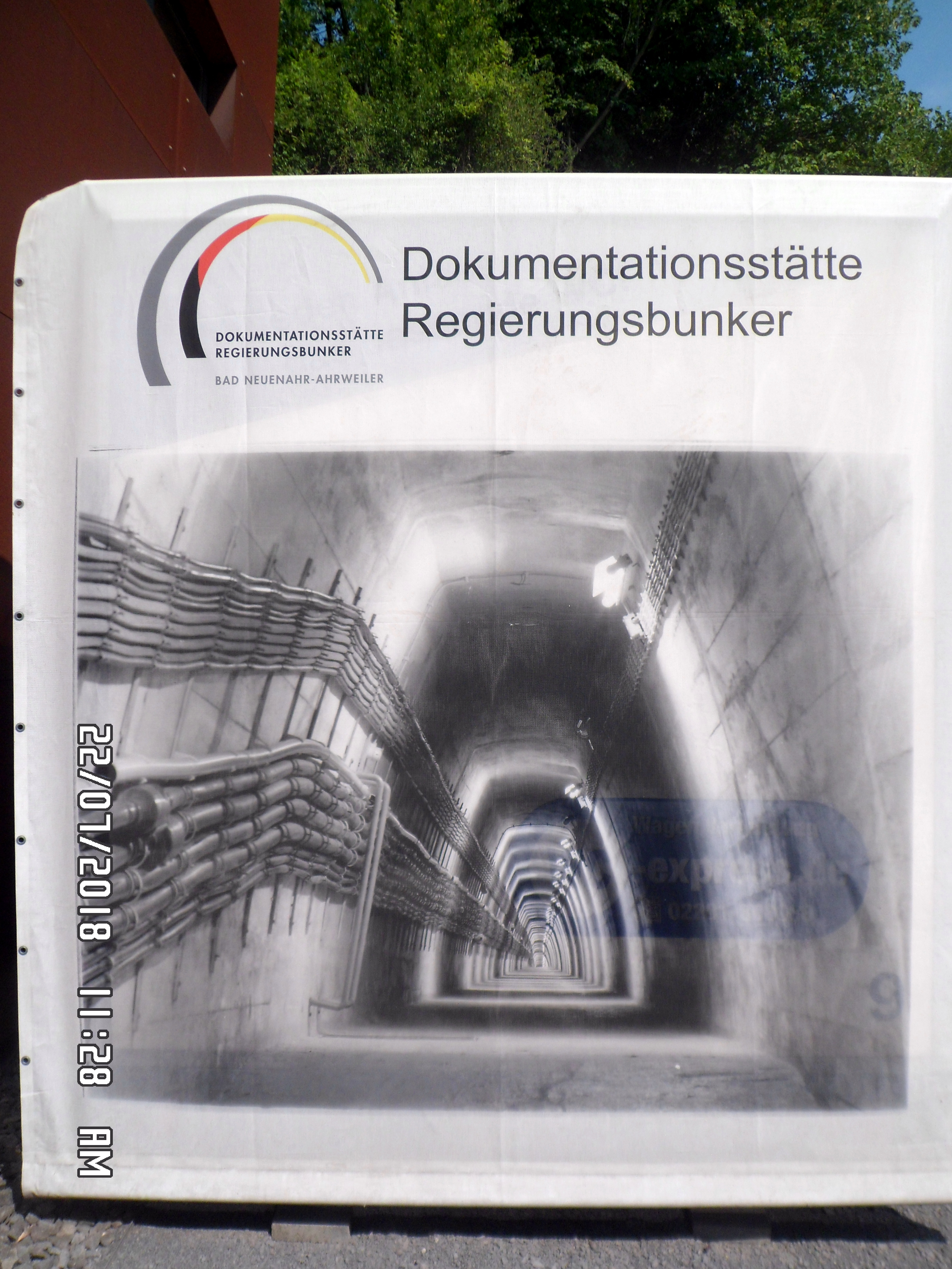 Ahrweiler : Regierungsbunker und Altstadt am 22.07.2018