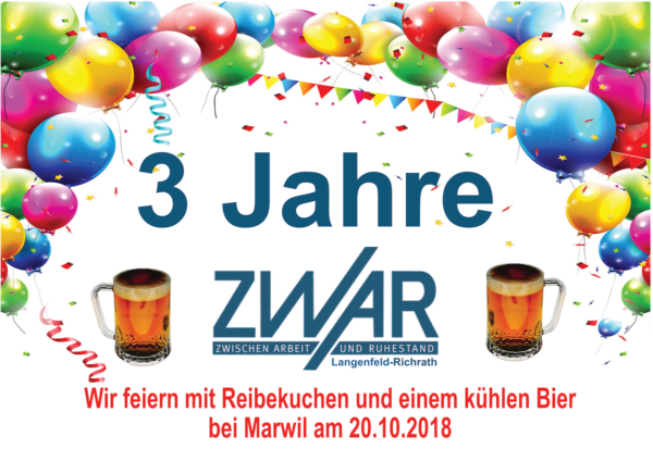 3 Jahre ZWAR